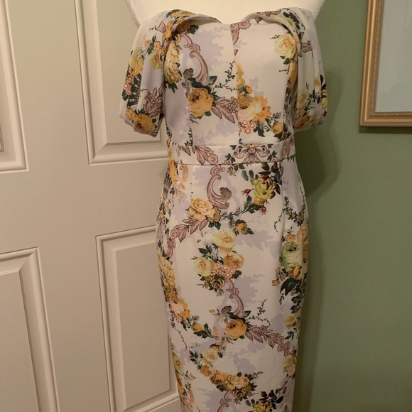ASOS Dresses & Skirts - NWT - ASOS Off Shoulder Floral Dress